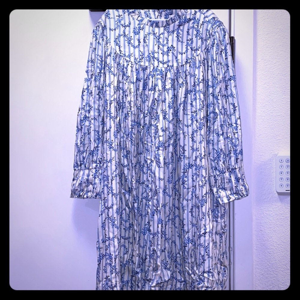 Floral Zara blue dress